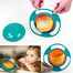 360 Degree Rotating Balance Bowl, Universal Gyro Bowl, Children's Bowl 1pcs image