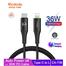 36W Mcdodo Digital Pro Type-C 5A Super Fast Charge Data Cable 1.2m image