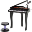 37 Keys Electric Musical Piano Sounds of Nature Keyboard Toy for kids with Microphone and Chair for Boys and Girl Children (88022B) -124135650 image