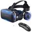 3D Glasses Box VR Headset Shinecon G04E Helmet Virtual Reality Goggles With Headphone PK BOBOVR Z4 For 4.7-6.5 Phone image