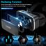 3D Glasses Box VR Headset Shinecon G04E Helmet Virtual Reality Goggles With Headphone PK BOBOVR Z4 For 4.7-6.5 Phone image