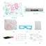Magic Drawing Board for Portable Writing Tablet LED Light 3D Writing Board image
