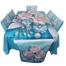 3D Print Premium Dining Table Cloth And Chair Cover Set 7 in 1 image