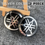 3D Yamaha Motorcycle Logo Tank Decal Emblem Self-Adhesive - 2 Pcs image
