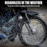 3D Yamaha Motorcycle Logo Tank Decal Emblem Self-Adhesive - 2 Pcs image