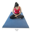 3 Feet * 6 Feet Yoga / Gym Mat (4 Color Available) - Sports image
