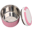 3 Layer Lunch Box Set Pink and White image