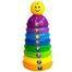 3 Pcs Baby Activity Toys Playset with Rainbow Stacking Telephone Car and Shape Shorter Learning Brain Developing toy for children Perfect gift 2220A image