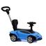 3 in 1 Kids Ride on Car Push and Pull Lamborghini Centenario with Multifunctional Parental Handle Bar and Music Perfect Gift for Children image