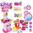 3 in1Small Gourmet Little Chef Kitchen Set - Pink image