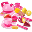 42 Piece Kitchen Cooking Set Girls Boys Fruit Vegetable Tea Playset Toy For Kids image