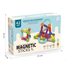 42 Piese Magnetic Blocks Sticks Multicolor image
