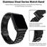 45mm Metal Strap For Smartwatch – Black Color image