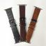 49mm Leather Strap For Smartwatch – Black Color image