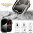 49mm Smartwatch Premium Tempered Glass Case – Silver Color image