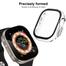 49mm Smartwatch Premium Tempered Glass Case – Crystal White Color image