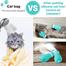 4Pcs Cat Anti-Scratch Shoes,Cat Boots for Cats Only image