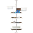 4 Layer Multi Corner Shelf A No-Drill Storage Solution for Your Shower and Kitchen image