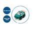 Food Grade Mini Plastic Pull and Back Car Set For Kids Gift 4 Pcs(car_4pcs_br_3) image