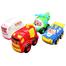 Food Grade Mini Plastic Pull and Back Car Set For Kids Gift 4 Pcs(car_4pcs_br) image