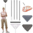 4 in 1 Triangle Mop for Home Cleaning image