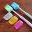 4pcs -protective case Handheld toothbrush cap, brush for traveling image