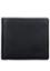 Curvy Black Billfold Leather Wallet SB-W53 image