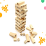 54Pcs Wooden Stacking Tumbling Tower Game image