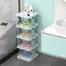 5-Layer Shoe Rack - The Perfect Shelf for Entryway, Bedroom and Bathroom (Multicolor) image