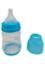 Alpha Baby Wide-Neck Baby Feeding Bottle 150ml (Blue) image