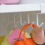 6 In 1 Cup Holder No Drill Under Cabinet Hook Hanger image
