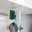 6 In 1 Cup Holder No Drill Under Cabinet Hook Hanger image