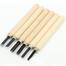 6 PC Wood-Carving Tool Set for Professionals, Carpenters and Hobbyists image