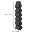6 Pair Shoe Storage Bag for Easy Access and Protection image