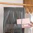 6 Pockets Clear Hanging Purse Hand Tote Bag Storage Organizer Closet Rack image