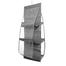 6 Pockets Clear Hanging Purse Hand Tote Bag Storage Organizer Closet Rack image