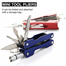 6 in 1 Micro Plier Tool Kit LED Flash Light Knife image