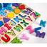 6 in 1 Multifunctional logarithmic Fishing Game Montessori Kids Educational Wooden Puzzle Games Count Numbers Matching Board image