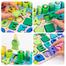6 in 1 Multifunctional logarithmic Fishing Game Montessori Kids Educational Wooden Puzzle Games Count Numbers Matching Board image