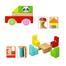 80 Pcs Fisher Price Educational Wooden Blocks Count and Spell Blocks for Kids Preschool Development Toys Puzzle image