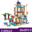 868PCS Friends toys Building Blocks For Children Girls Series Friendship House Set Bricks Kids TOYS image
