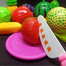 8 Pcs Play Food Toys Cutting Fruit and Vegetable Cutter Set -132152273 image