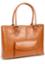 Women Excutive Coach Leather Tote Bag SB-LG213 Tan image