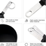 8pcs Plastic Measuring Spoon Scoop Silicone Handle Rice Bean Grain Spoon Kitchen Measuring Tool image