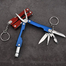 9 in 1 Micro Plier Tool Kit LED Flash Light Knife image