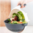 9 in 1 Vegetable Cutter With Basket image