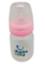 Alpha Baby Feeding Bottle with Silicone Nipple 60ml - Pink image