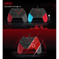 A4Tech GP30 Ergonomic Shape, Dual Vibration Motors, Turbo Speed Usb Gamepad Sports Blue image