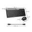 A4tech Fstyler FB2535C Wireless Multimode Keyboard Mouse Combo Black image