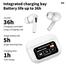 A9 Pro Wireless Bluetooth Headphones Original Earphone ANC Noise Reduction Headset LED Touch Screen Earbuds-Best Rate image